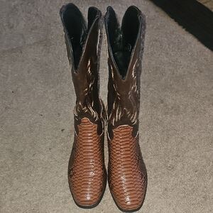 Men's Brown Leather Boots